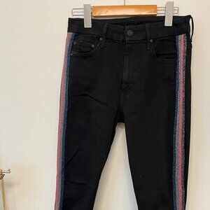 MOTHER High Waisted Looker Ankle Fray MOTHER